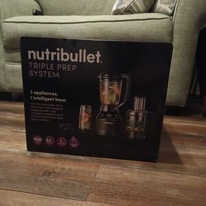 NutriBullet 64oz Triple Prep System Blender and Food Processor, 1500W, 3 Speeds
